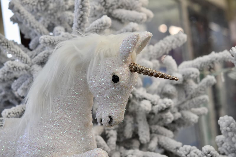 Unicorn Statues